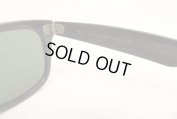 画像6: 80'S B&L ボシュロム製 RAY-BAN "WAYFARER" サングラス ブラック USA製 (VINTAGE)