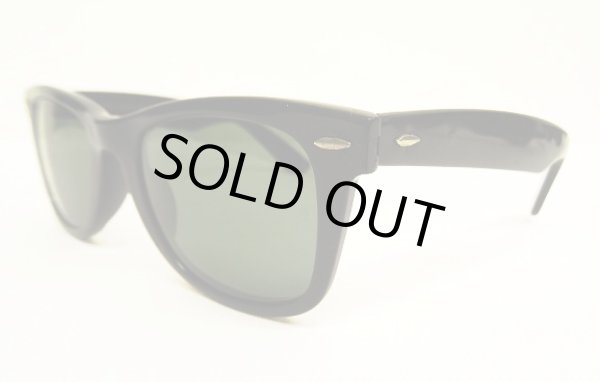 画像2: 80'S B&L ボシュロム製 RAY-BAN "WAYFARER" サングラス ブラック USA製 (VINTAGE)