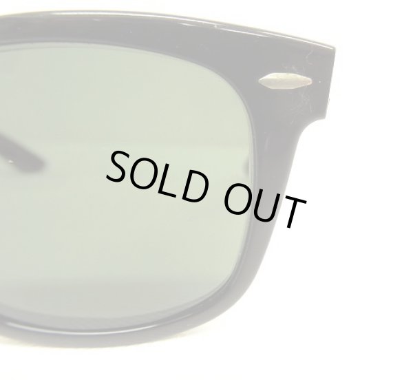画像5: 80'S B&L ボシュロム製 RAY-BAN "WAYFARER" サングラス ブラック USA製 (VINTAGE)