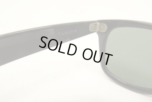 画像7: 80'S B&L ボシュロム製 RAY-BAN "WAYFARER" サングラス ブラック USA製 (VINTAGE)