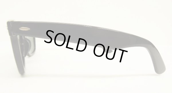 画像3: 80'S B&L ボシュロム製 RAY-BAN "WAYFARER" サングラス ブラック USA製 (VINTAGE)