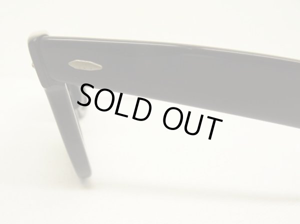 画像4: 80'S B&L ボシュロム製 RAY-BAN "WAYFARER" サングラス ブラック USA製 (VINTAGE)