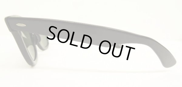 画像3: 80'S B&L ボシュロム製 RAY-BAN "WAYFARER" サングラス ブラック USA製 (VINTAGE)