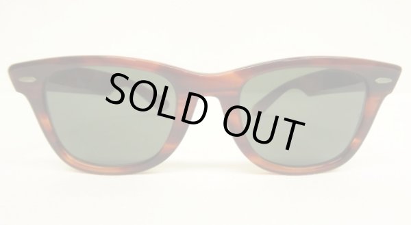画像1: 80'S B&L ボシュロム製 RAY-BAN "WAYFARER" サングラス べっ甲ブラウン USA製 (VINTAGE)