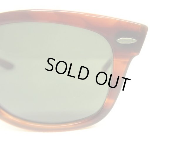 画像5: 80'S B&L ボシュロム製 RAY-BAN "WAYFARER" サングラス べっ甲ブラウン USA製 (VINTAGE)