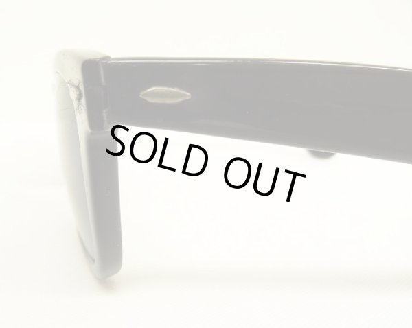 画像4: 80'S B&L ボシュロム製 RAY-BAN "WAYFARER" サングラス ブラック USA製 (VINTAGE)
