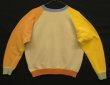 画像4: 70〜80'S UNKNOWN 脇の下ガゼット付き クルーネック スウェットシャツ クレイジーパターン (VINTAGE)