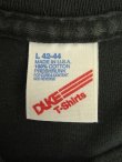 画像2: 90'S DUKE シングルステッチ 半袖 Tシャツ ブラック USA製 (VINTAGE)