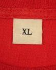 画像2: 80'S~90'S 中国長城 シングルステッチ 染み込みプリント 半袖 Tシャツ レッド (VINTAGE)