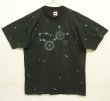 画像1: 90'S VIRGO シングルステッチ 全面プリント 半袖 Tシャツ ブラック USA製 (VINTAGE)