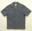 画像1: 00'S LL Bean コットン 半袖 オープンカラーシャツ 総柄 (VINTAGE)