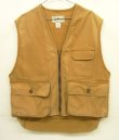 画像1: 80'S LL Bean ダック ハンティングベスト タン USA製 (VINTAGE)