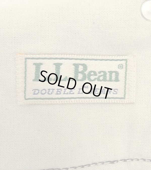 画像2: 90'S LL Bean "DOUBLE L JEANS" デニム 先染めブラック USA製 (VINTAGE)
