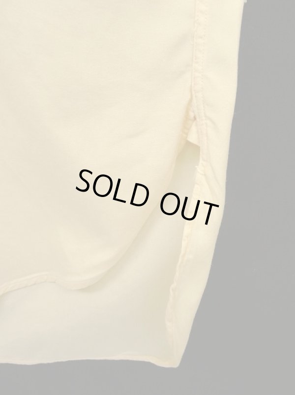 画像3: 60'S TURNER FAGMAN 6ボタン マチ付き 長袖 ポプリンシャツ イエロー (VINTAGE)