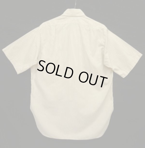 画像5: 60'S ALFRED'S 6ボタン ポプリン 半袖 BDシャツ ストライプ柄 (VINTAGE)