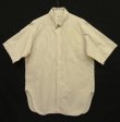 画像1: 60'S ALFRED'S 6ボタン ポプリン 半袖 BDシャツ ストライプ柄 (VINTAGE)