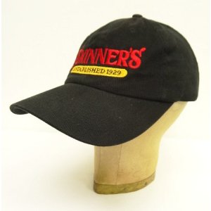 画像: SKINNER'S 6パネル ベースボールキャップ ブラック (USED)