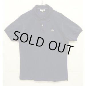 画像: 70'S CHEMISE LACOSTE "T.I.M S.A.製" ポロシャツ ネイビー フランス製 (VINTAGE)