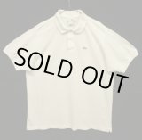 画像: 80'S CHEMISE LACOSTE ポロシャツ ホワイト フランス製 (VINTAGE)