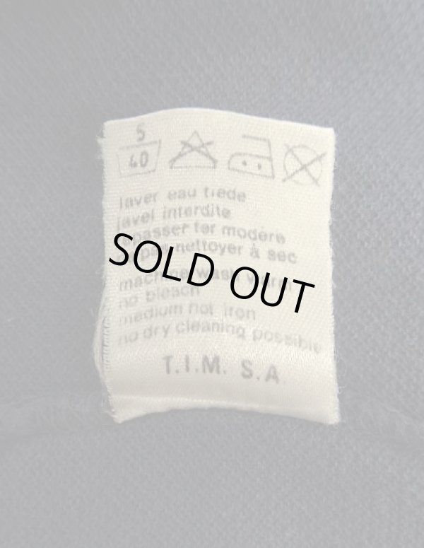 画像3: 70'S CHEMISE LACOSTE "T.I.M S.A.製" ポロシャツ ネイビー フランス製 (VINTAGE)