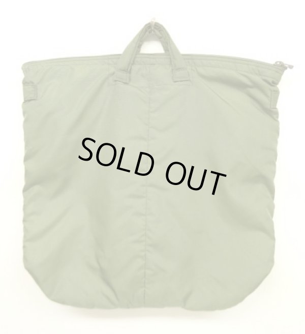 画像6: 80'S アメリカ軍 USAF フライヤーズ ヘルメットバッグ ミリタリーグリーン (VINTAGE)