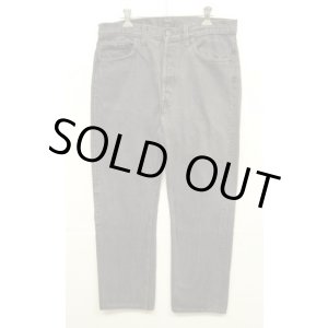 画像: 80'S LEVIS 501 デニム 先染めブラック W34L30 USA製 (VINTAGE)