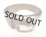 画像: 90'S GAP "SOLID BRASSバックル" レザーベルト ブラウン (VINTAGE)