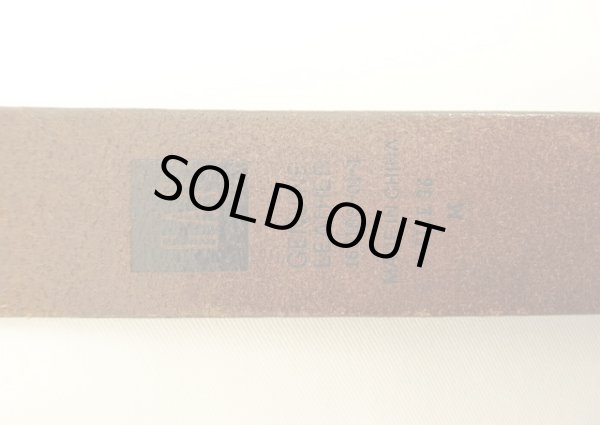 画像3: 90'S GAP "SOLID BRASSバックル" レザーベルト ブラウン (VINTAGE)