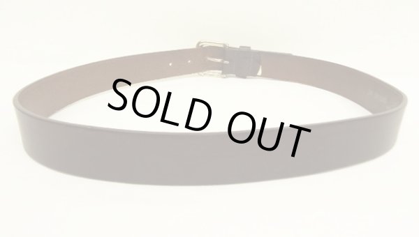 画像6: 00'S EDDIE BAUER "SOLID BRASSバックル" レザーベルト ブラウン USA製 (VINTAGE)