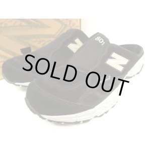 画像: NEW BALANCE 801 "ALL TERRAIN" スウェード スリッポン ブラック 箱付き (DEADSTOCK)