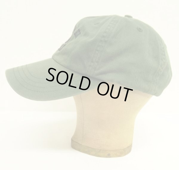 画像3: 90'S RALPH LAUREN ロゴ刺繍 ベースボールキャップ フェードグリーン (VINTAGE)