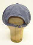 画像4: 90'S RALPH LAUREN ロゴ刺繍 ベースボールキャップ ブルー USA製 (VINTAGE)