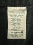 画像2: CARHARTT ダブルニー ダック ペインターパンツ ブラック W31L30 メキシコ製 (VINTAGE)