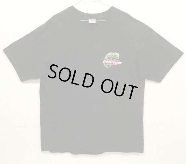 画像4: 90'S BUDWEISER 両面プリント 半袖 Tシャツ ブラック (VINTAGE)