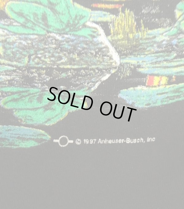 画像3: 90'S BUDWEISER 両面プリント 半袖 Tシャツ ブラック (VINTAGE)