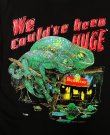 画像2: 90'S BUDWEISER 両面プリント 半袖 Tシャツ ブラック (VINTAGE)