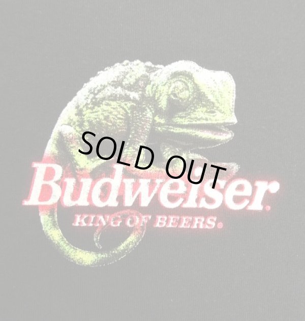 画像6: 90'S BUDWEISER 両面プリント 半袖 Tシャツ ブラック (VINTAGE)