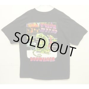 画像: 90'S BUDWEISER 両面プリント 半袖 Tシャツ ブラック (VINTAGE)