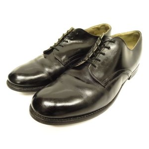 画像: 90'S アメリカ軍 US NAVY "WOLVERINE WORLD WIDE INC製" ラバーソール サービスシューズ (VINTAGE)