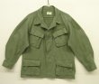 画像1: 70'S アメリカ軍 US ARMY "JUNGLE FATIGUE" リップストップ ファティーグジャケット M-SHORT (VINTAGE)