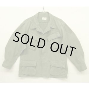 画像: 70'S アメリカ軍 US ARMY "JUNGLE FATIGUE" リップストップ ファティーグジャケット M-SHORT (VINTAGE)