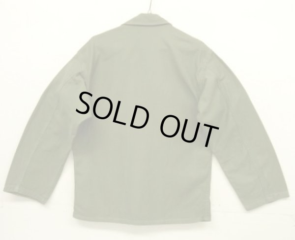 画像4: 50'S アメリカ軍 US ARMY "1st MODEL" OG107 コットンサテン ユーティリティシャツ (VINTAGE)