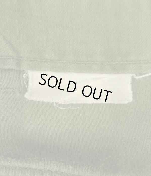 画像2: 60'S アメリカ軍 US ARMY "OG107" コットンサテン ベイカーパンツ W34L33 (VINTAGE)