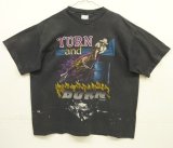 画像: 90'S PANHANDLE SLIM "TURN AND BURN" シングルステッチ 半袖 Tシャツ ブラック USA製 (VINTAGE)