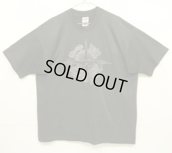 画像1: 90'S CLASSIC LAKE ART EXHIBIT シングルステッチ 半袖 Tシャツ ブラック (VINTAGE)
