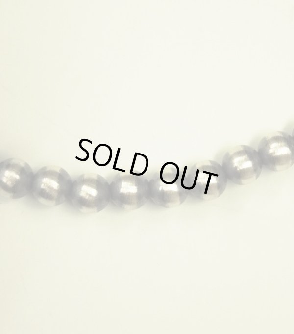 画像3: ナバホ族 インディアンジュエリー ナバホパール シルバーネックレス (NEW)