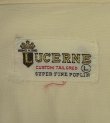 画像2: 60'S LUCERNE レーヨン 半袖 BDシャツ オフホワイト (VINTAGE)