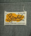画像2: 60'S BENHIL レーヨン 半袖 オープンカラーシャツ ブルーグレー (VINTAGE)