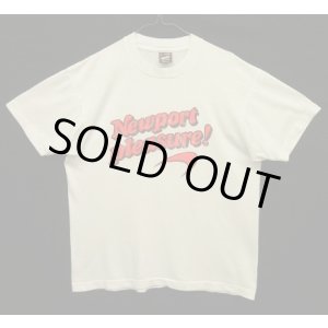 画像: 90'S NEWPORT シングルステッチ 半袖 Tシャツ ホワイト USA製 (VINTAGE)