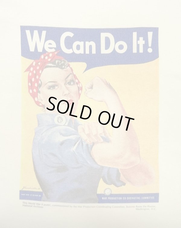 画像3: 90'S J.HOWARD MILLER "WE CAN DO IT!" 半袖 Tシャツ ホワイト (VINTAGE)